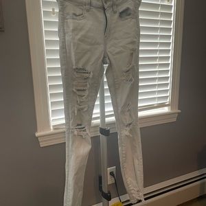 American eagle next level ripped jeans